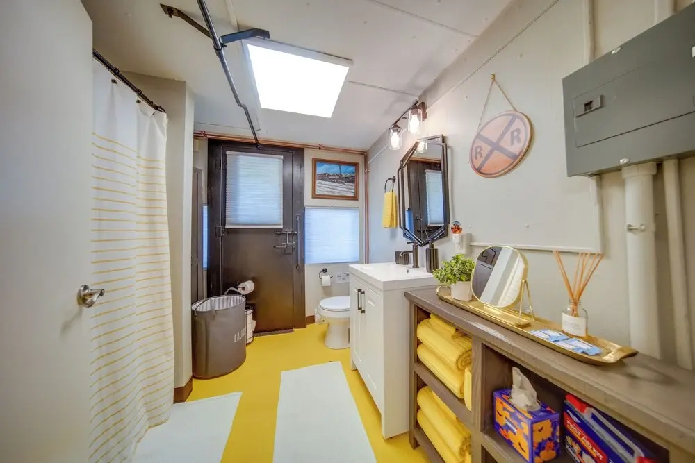 'the Little Giant,' Converted Railcar in Dubois!
