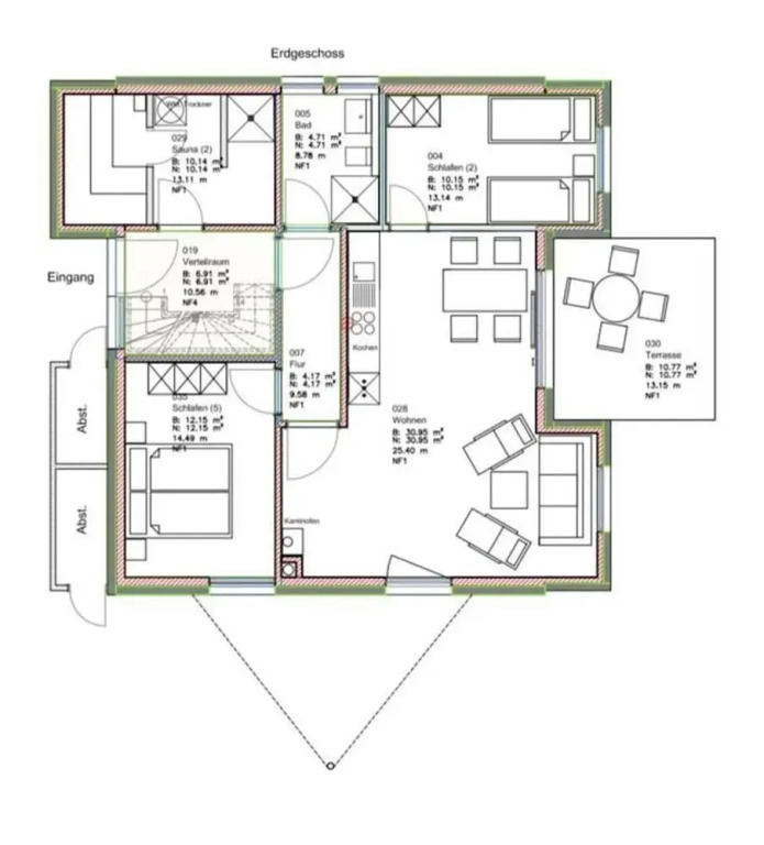 Holiday Apartment Sandpiper Ground Floor
