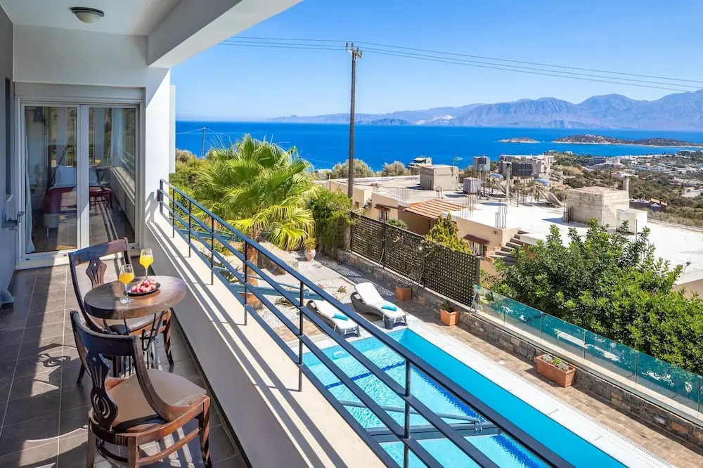 Villa Friends private pool sea view