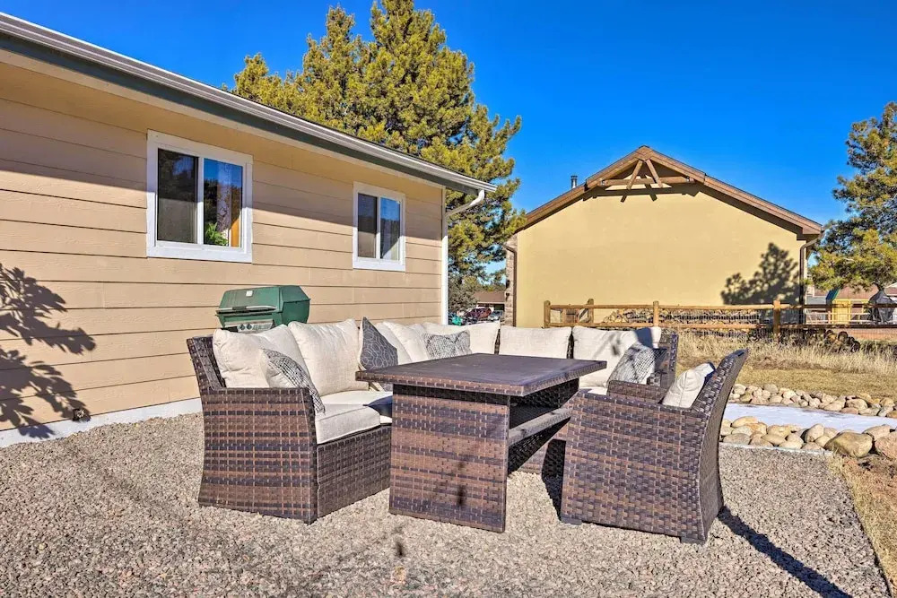 Hike, Bike & Fish: Gem w/ Hot Tub in Woodland Park