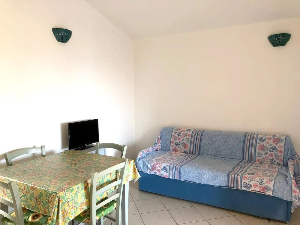 Apartment With one Bedroom in Provincia di Olbia-tempio, With Wonderful sea View, Shared Pool and Balcony - 2 km From the Beach