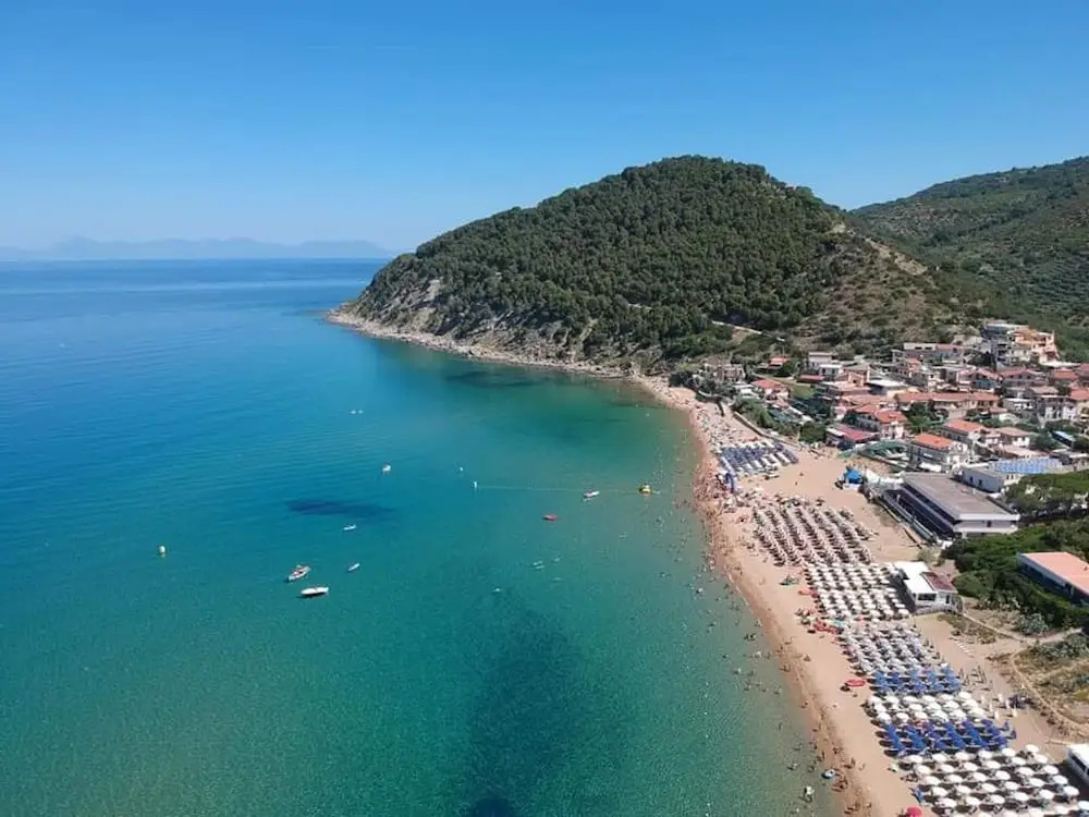 Apartment With one Bedroom in Santa Maria di Castellabate, With Wonderful sea View, Enclosed Garden and Wifi - Near the Beach