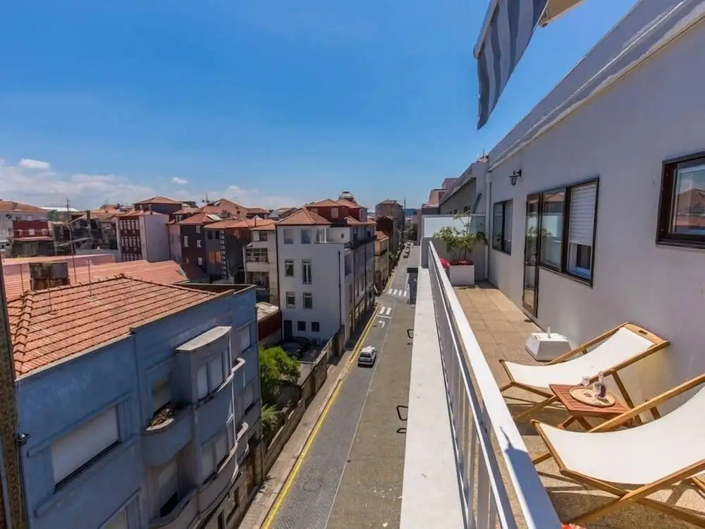 Porto Haven - Terrace Penthouse Downtown with AC