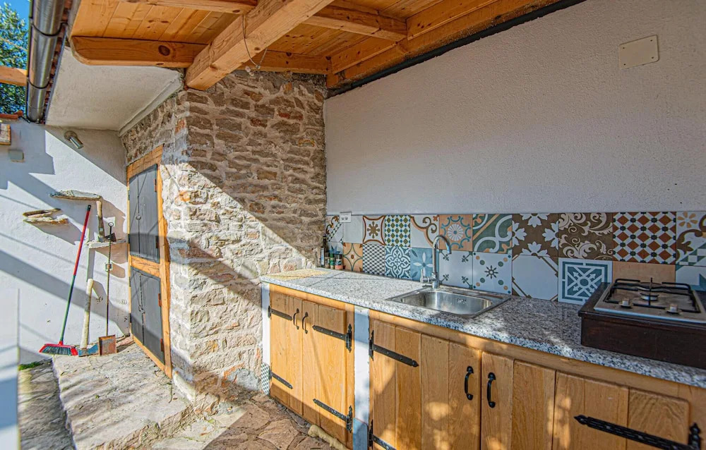 Awesome Home in Jezera with Hot Tub, WiFi & 1 Bedrooms