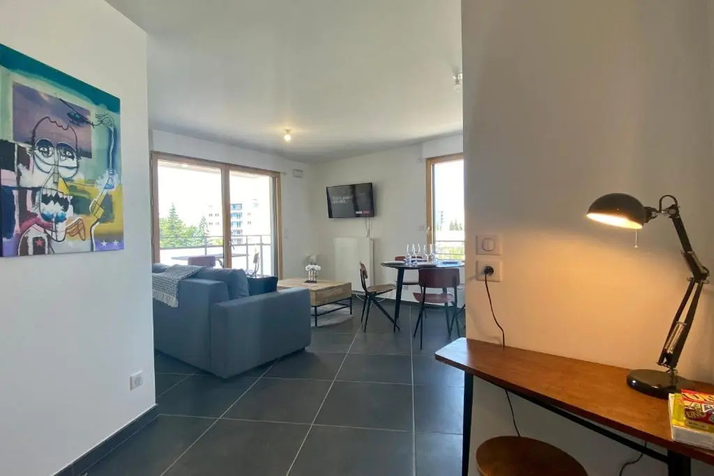 Le Triangle d'Or - Appartement 1 chambre avec garage & terrasse