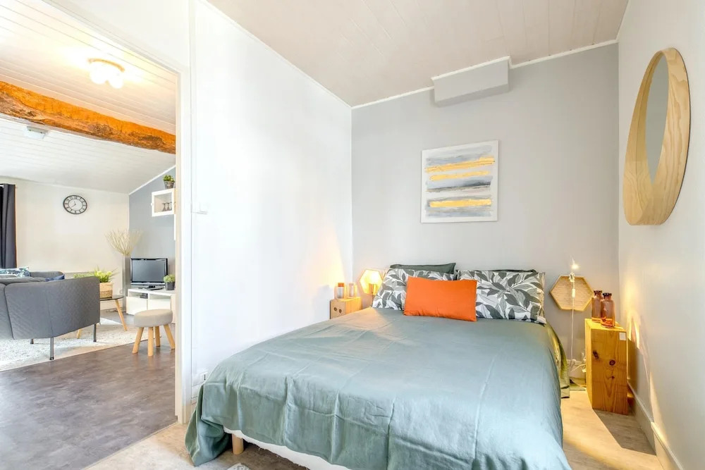 House With one Bedroom in Libourne, With Wonderful City View, Enclosed Garden and Wifi
