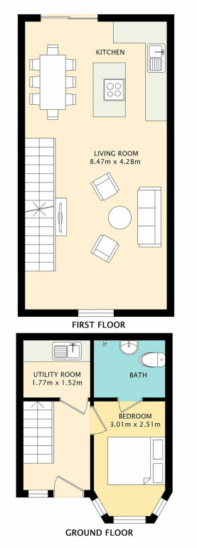 Sunset Townhouse With Free Parking