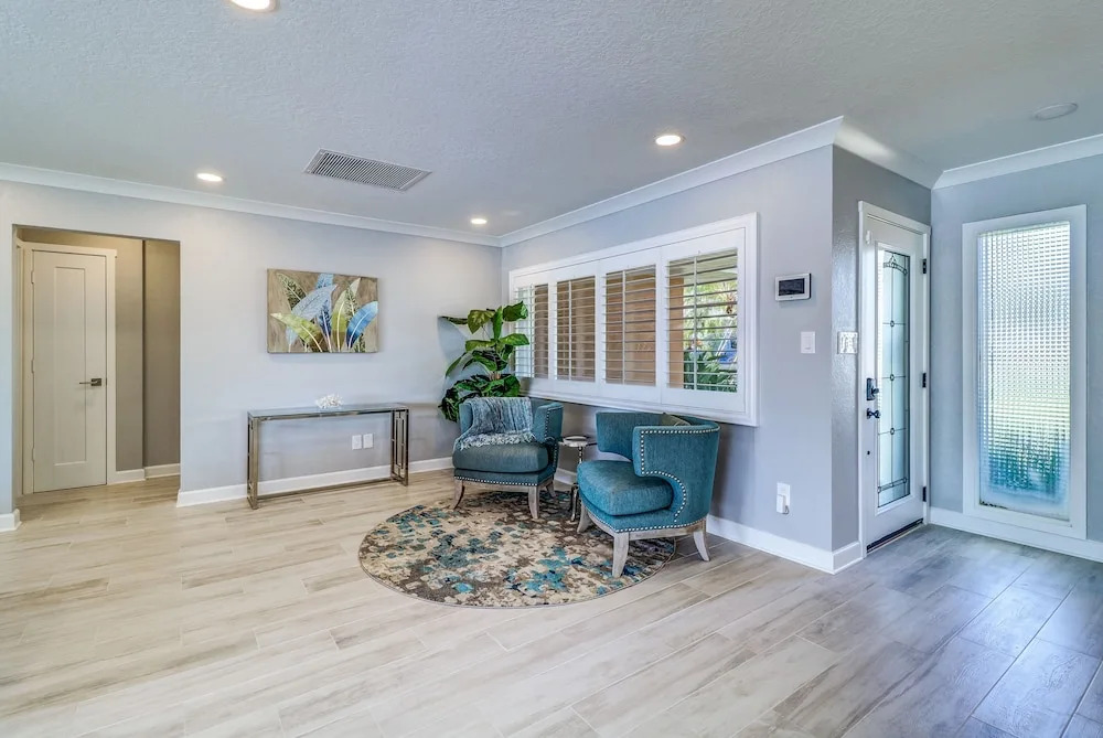 New Listing! Modern W/ Private Pool & Dock 3 Bedroom Home