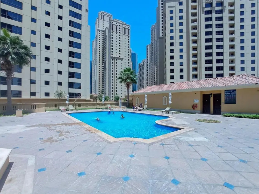 Stunning 1BR Apt City View JBR Beach by Belvilla
