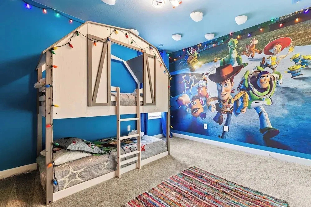 Upstay: Poolside Mansion w/ Themed Arcade & Cinema