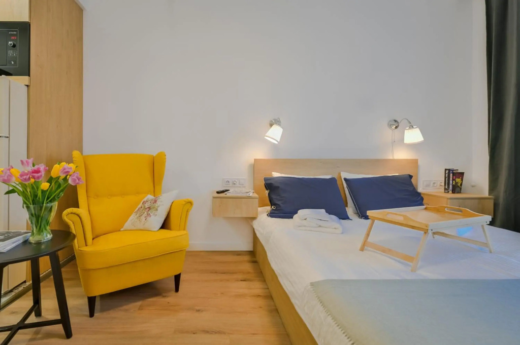 Cosy and Stylish Studio next to Sofia's Central Market Hall