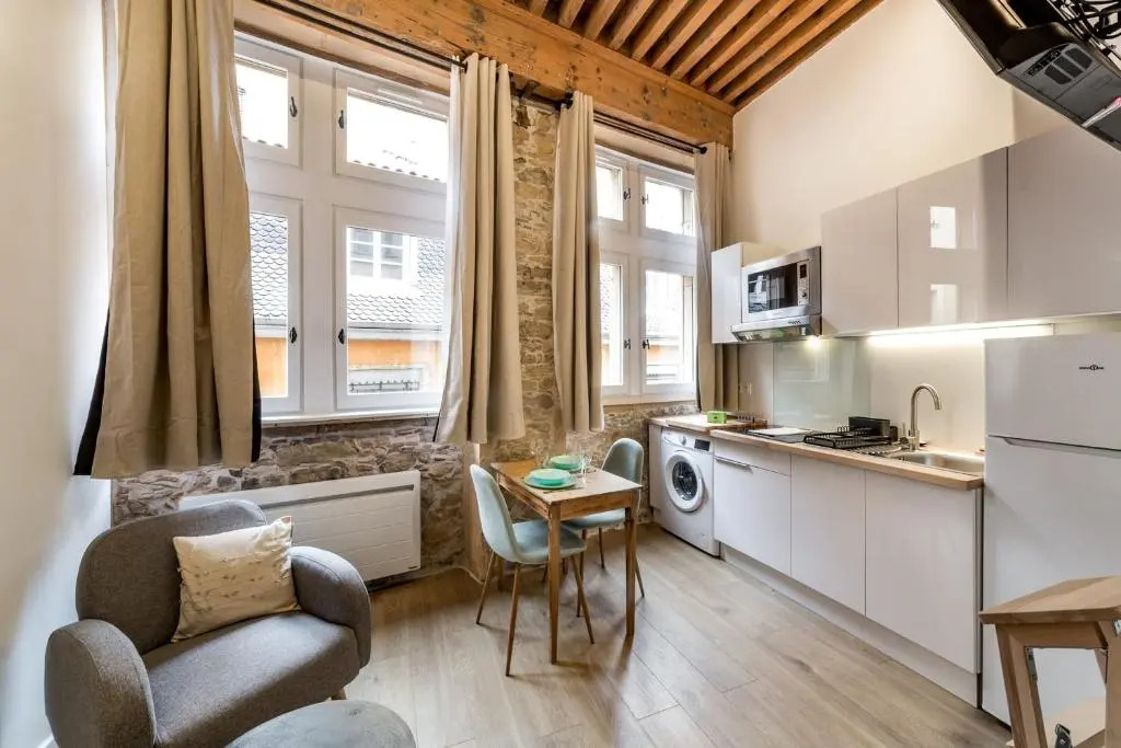 Cozy studio refurbished in 2022 in the heart of Lyon - Cordeliers