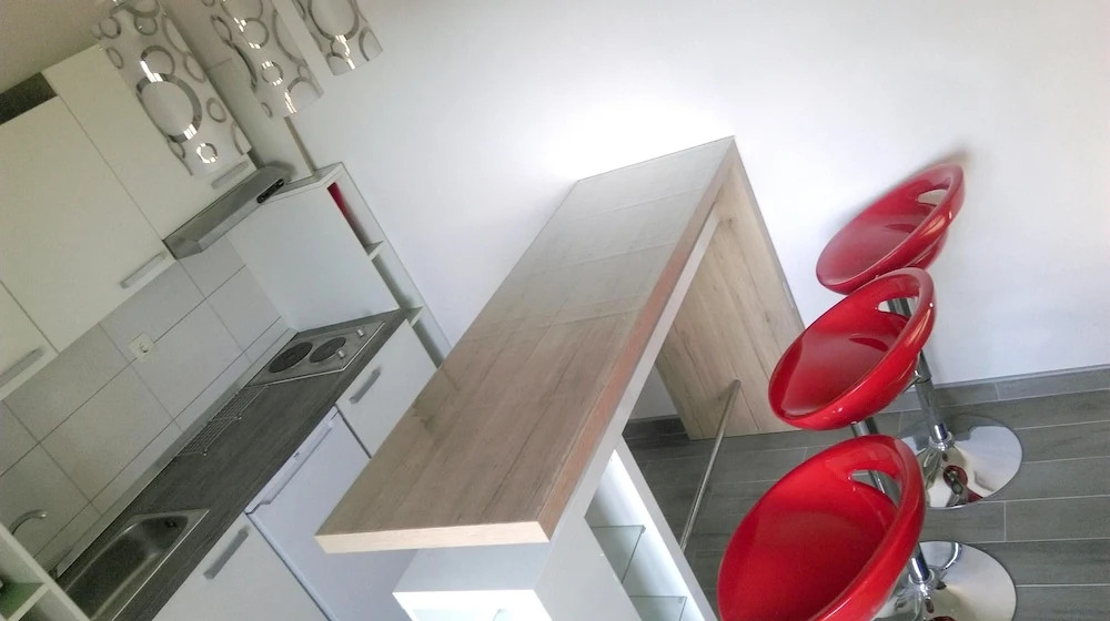 Apartment With one Bedroom in Sumartin, With Wonderful sea View, Furni