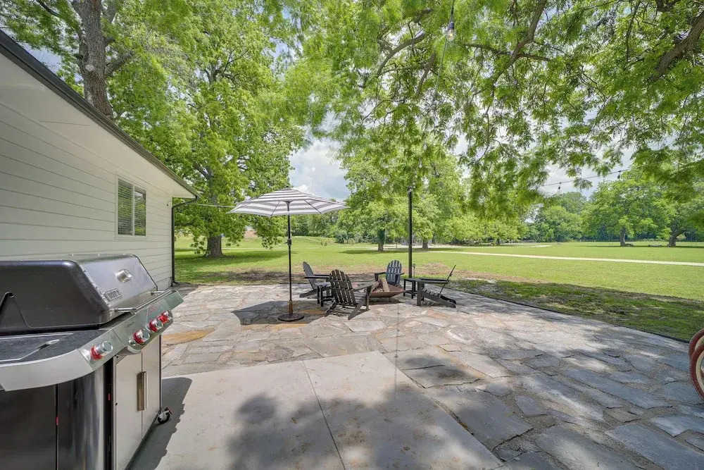 Well-appointed Tulsa Home w/ Fire Pit & Patio!