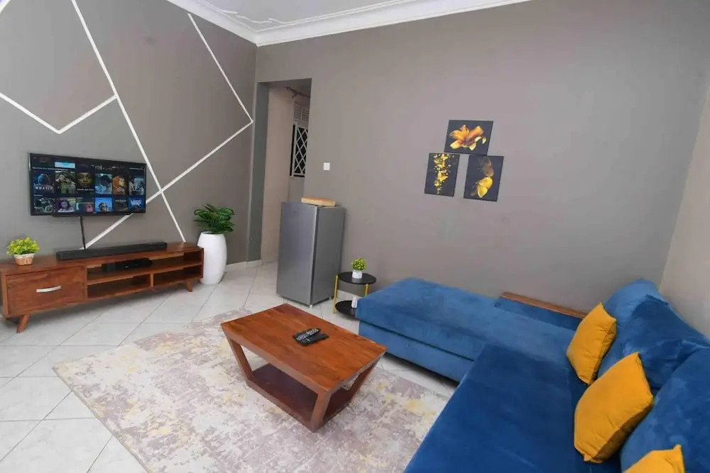 Highly Rated 1-bed Apartment With in Kampala