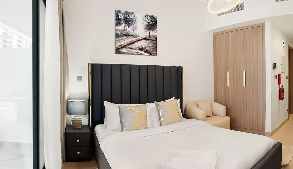 Azizi Riviera Studio with Chic Furnishing