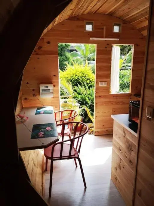 Le Myranoa, bungalow/tonneau