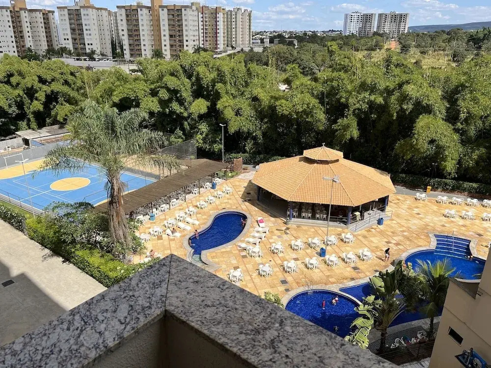 Apto aconchegante- Recanto do Bosque Novo condominio em caldas novas