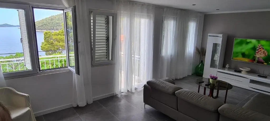 Apartment Coraline on Korcula, seafront