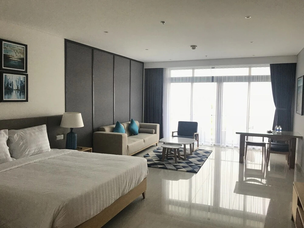 Sea View Apartment Danang Living