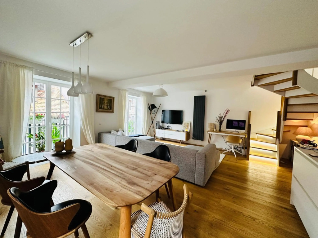 Top view residence in central Ljubljana