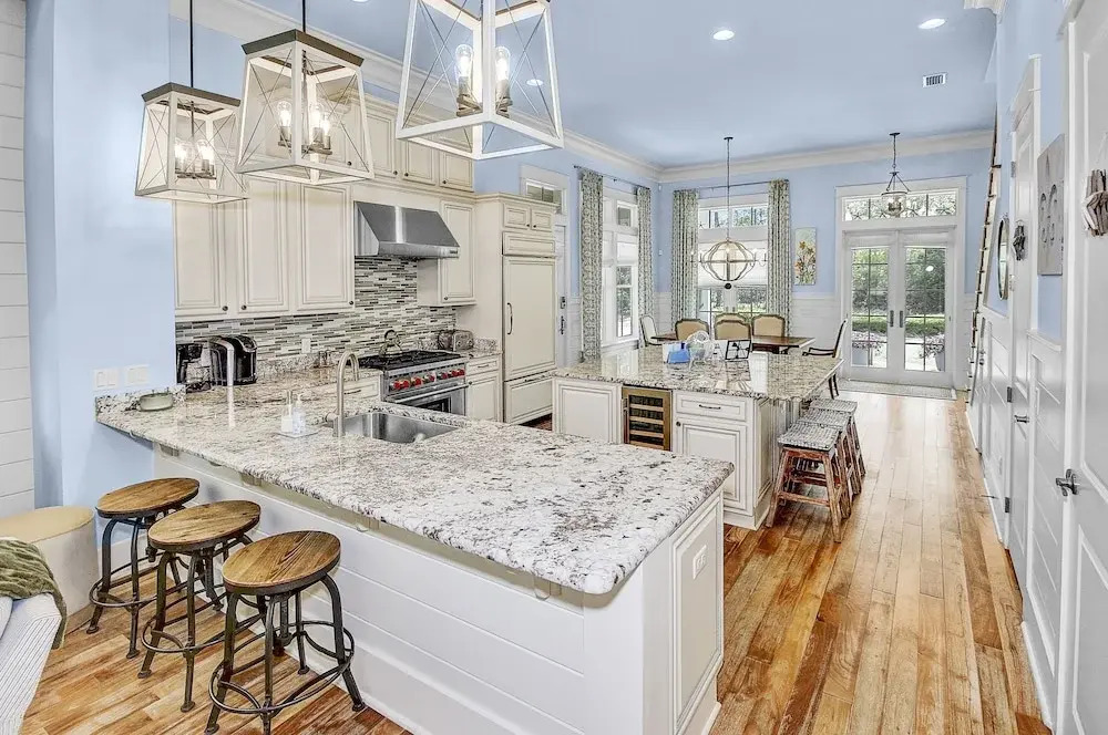 "emerald Tide" pool Golf Cart 4br/4.5ba/bonus Bunk Sleeps 12 4 Bedroom Home by RedAwning