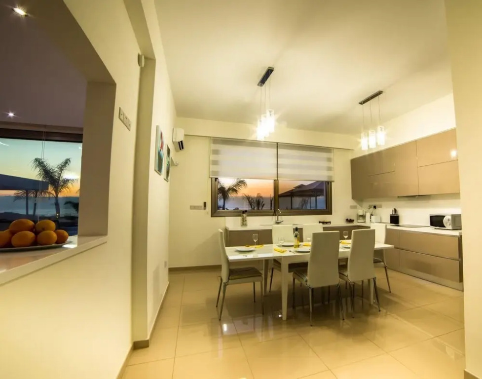 Eastmed Villas Paphos Limni Beach Villa Beachfront Four Bedroom Luxury Villa
