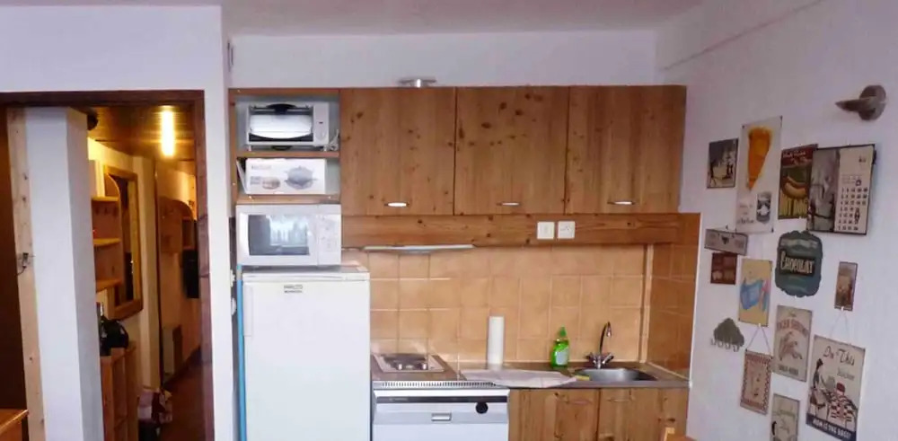 Apartment With 2 Bedrooms in Aime la Plagne, With Wonderful Lake View and Enclosed Garden