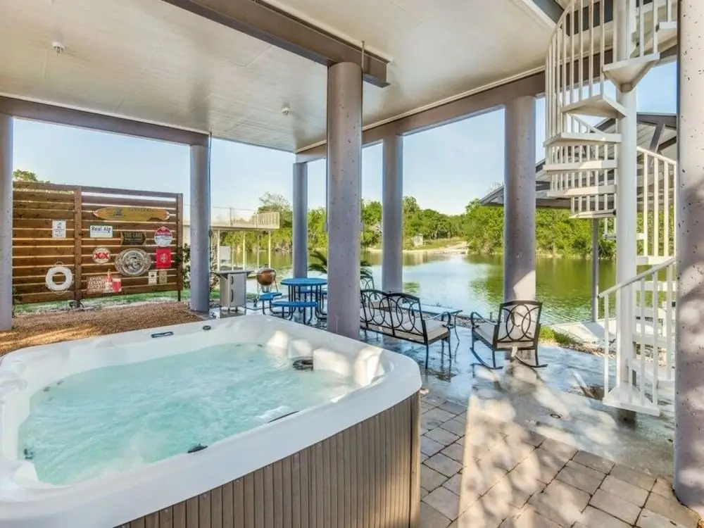The Point - New Waterfront Oasis W/ Private Dock 3 Bedroom Home
