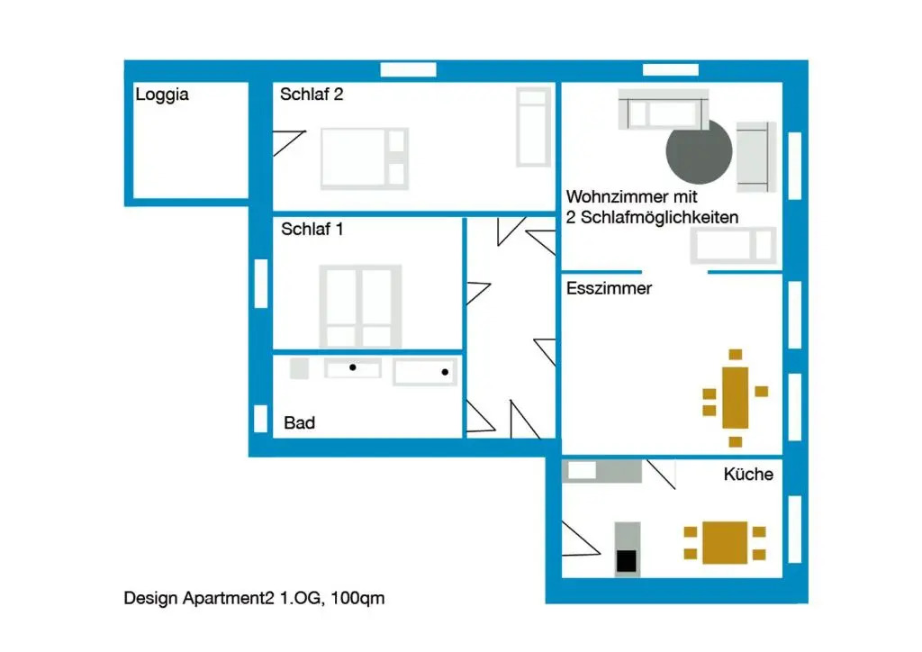 Design Apartments "Hier war Goethe nie"