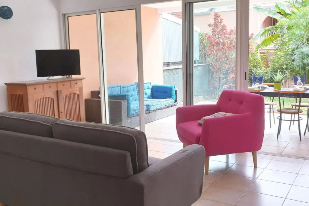 T3 jardin Flamingo