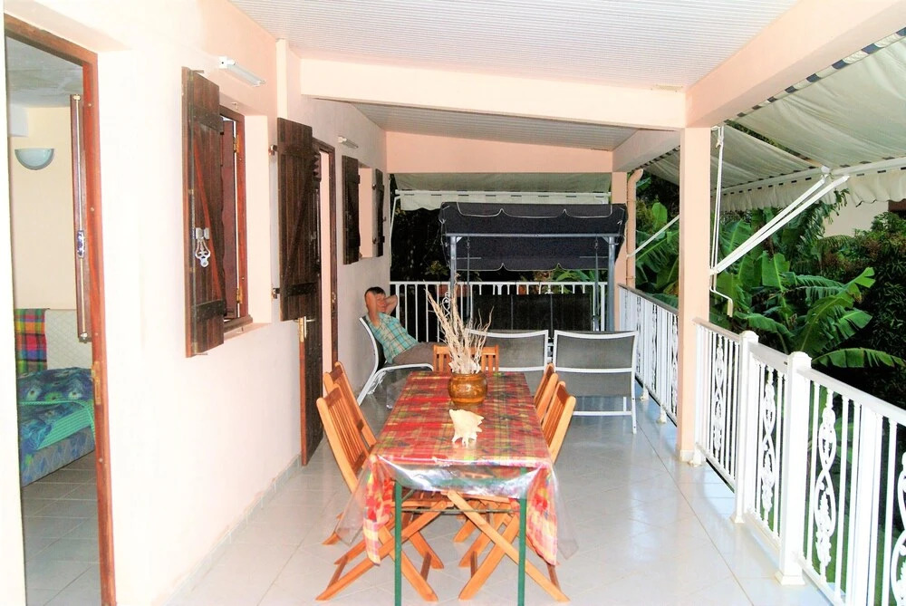 Apartment with 2 Bedrooms in Le Lamentin, with Wonderful Mountain View, Enclosed Garden And Wifi - 12 Km From the Beach