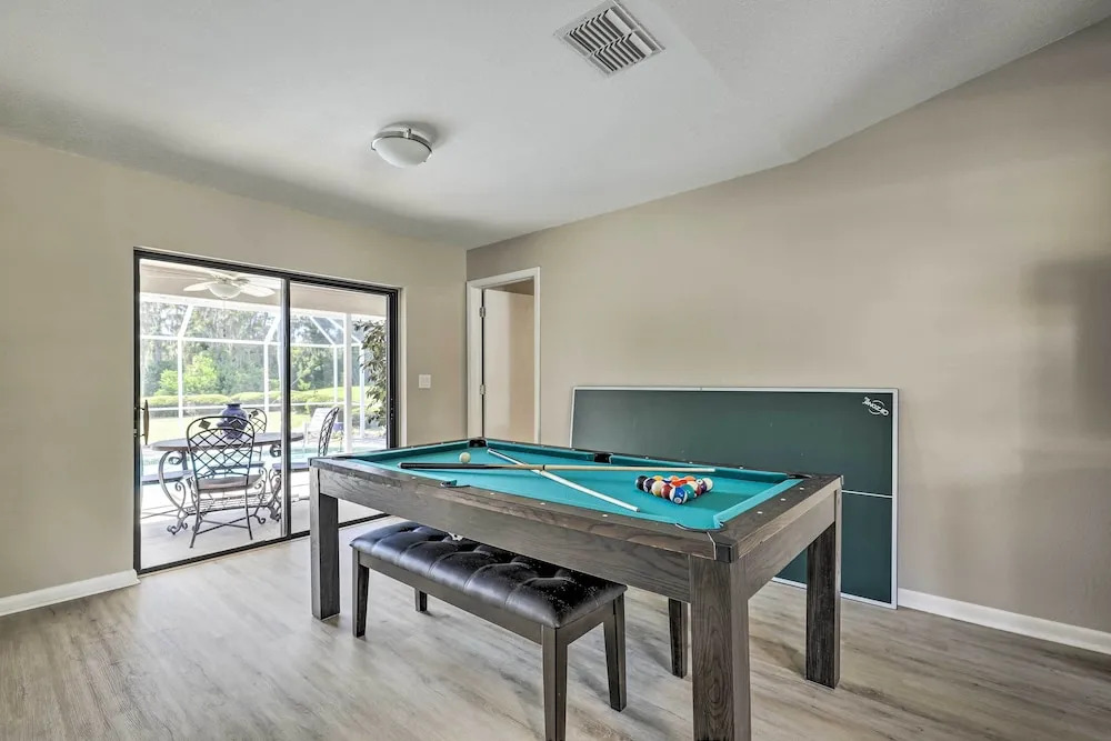 Palm Harbor Home w/ Pool & Golf Course Views!