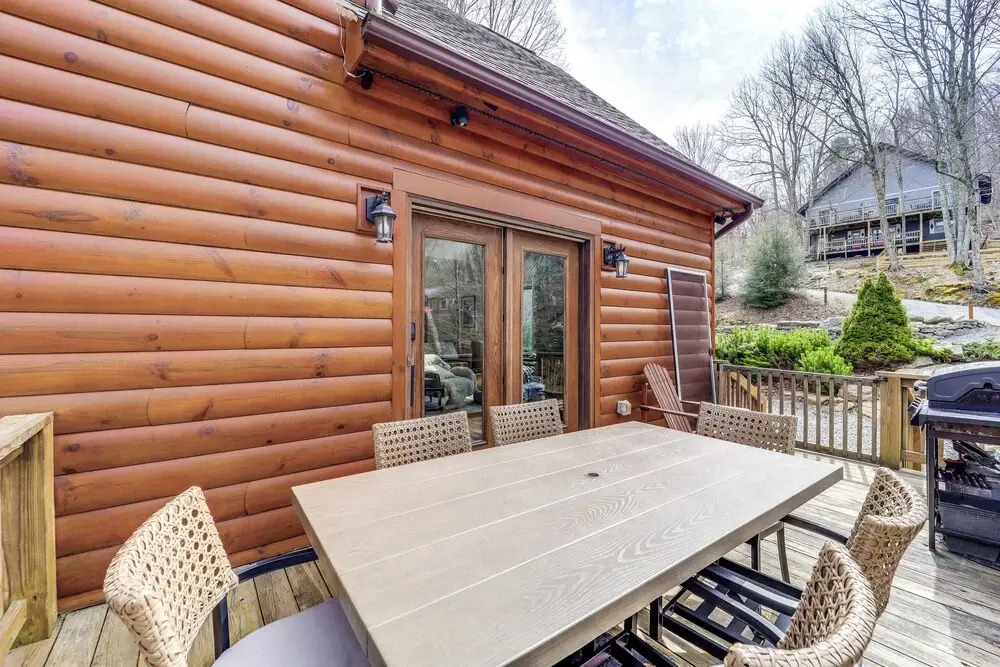 Deck + Scenic Views: Beech Mtn Group Getaway