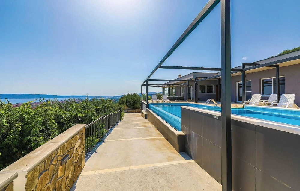 Nice Home in Kastel Novi with Outdoor Swimming Pool, Hot Tub & Outdoor Swimming Pool