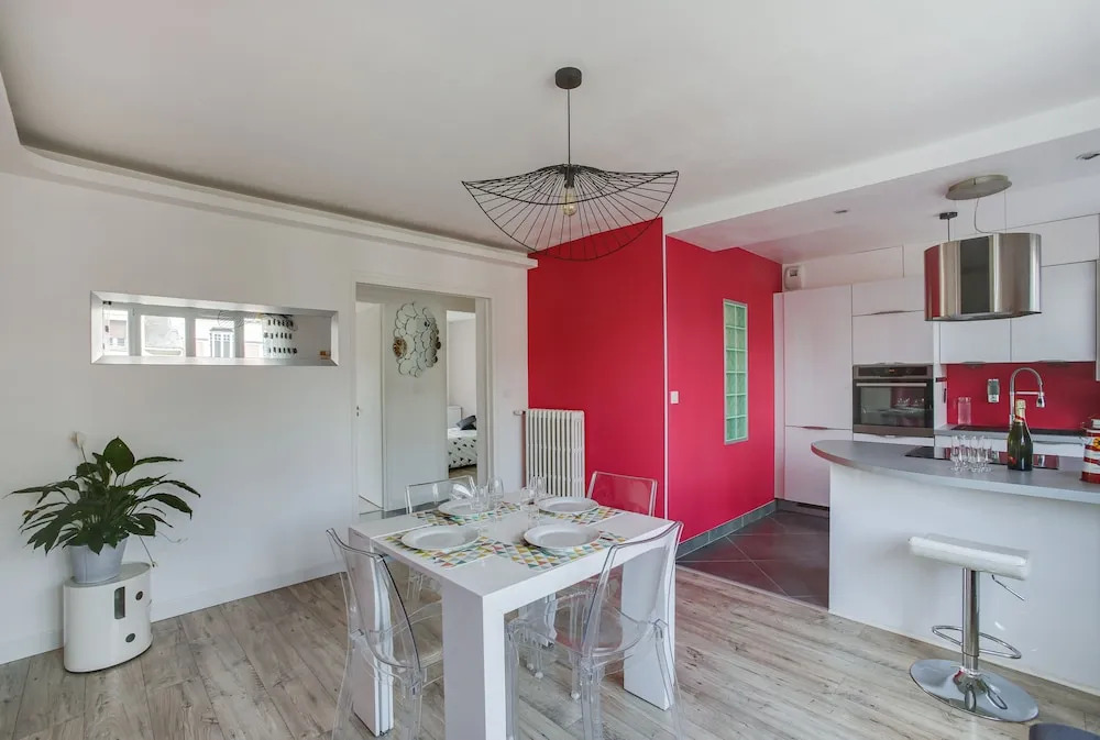 Nina Home - Chic T3 Tout Équipé, Centre-ville