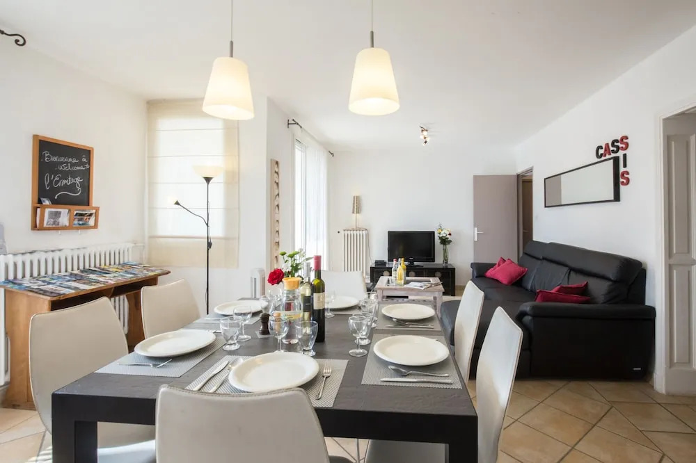Appartement l'Ermitage à Cassis (3 Chambres-Wifi-Vue Mer)