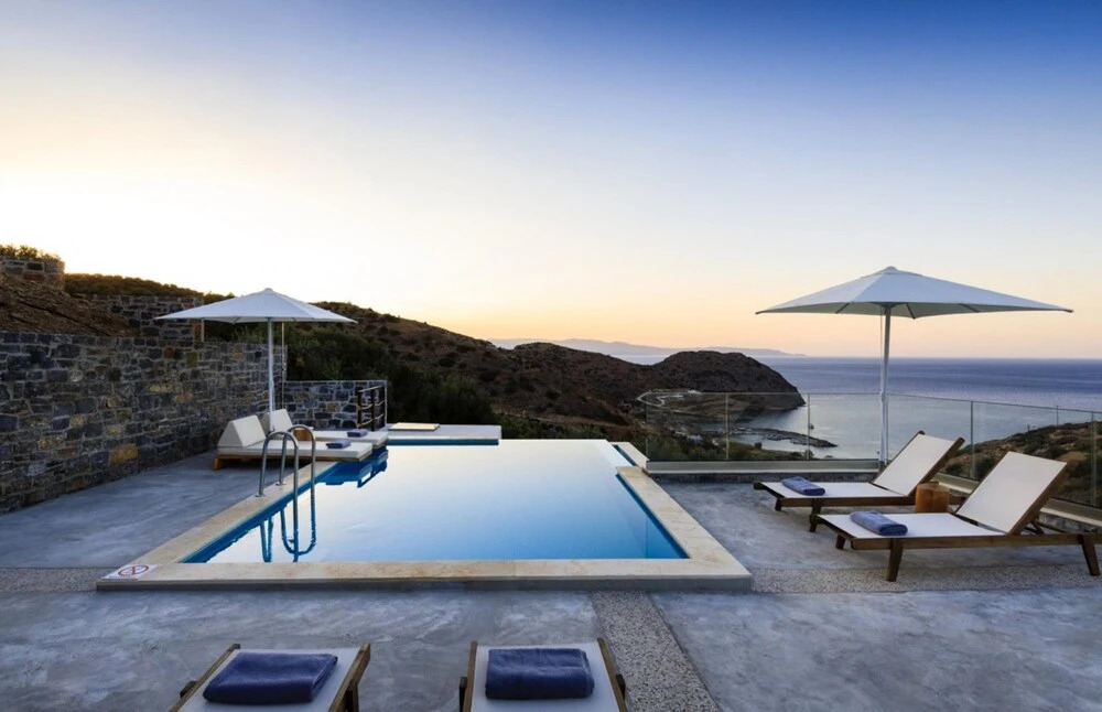 Mochlos Harbour View - 3 bed Villa With sea Views