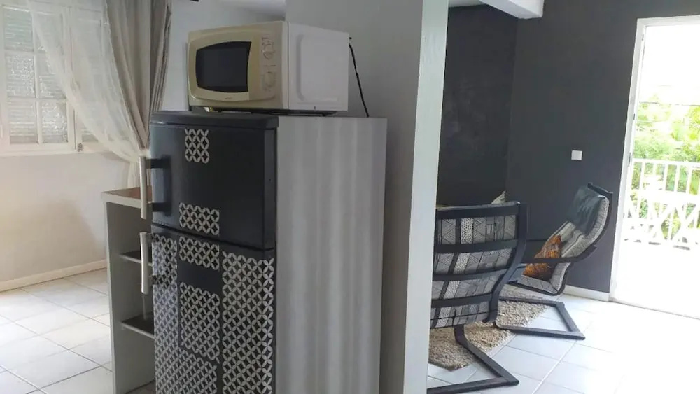 Apartment with One Bedroom in Fort-De-France, with Wonderful Mountain View, Furnished Terrace And Wifi - 5 Km From the Beach