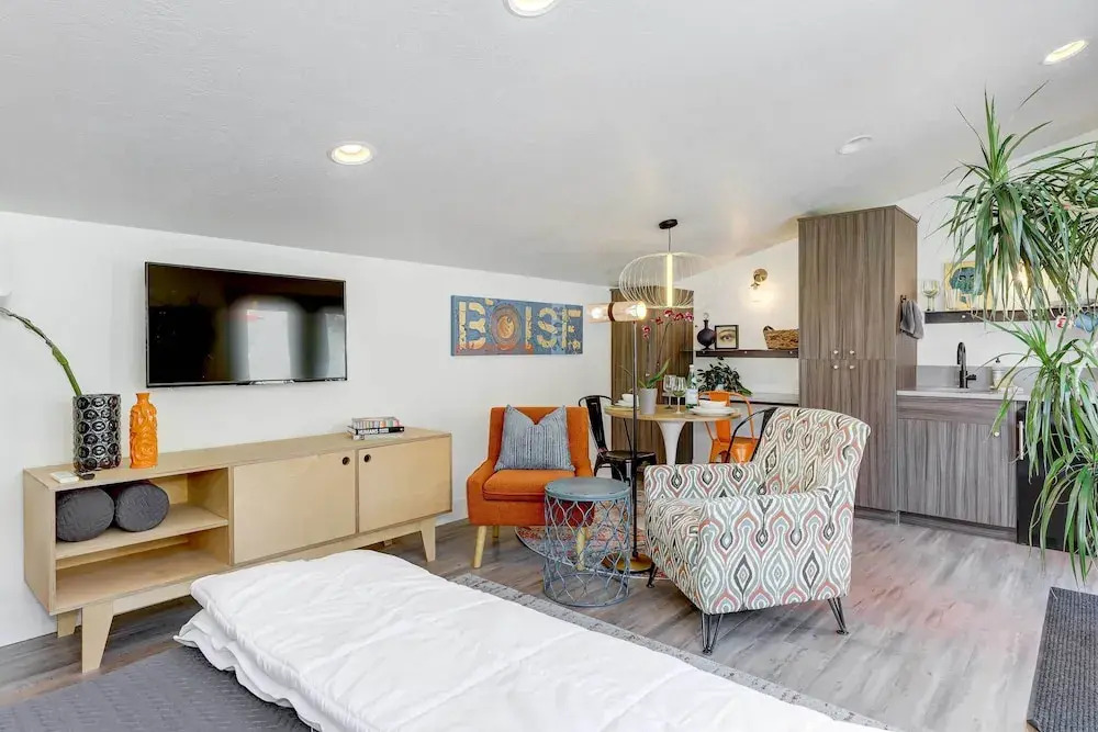 Stylish & Modern Boise Studio w/ Foothills Views!