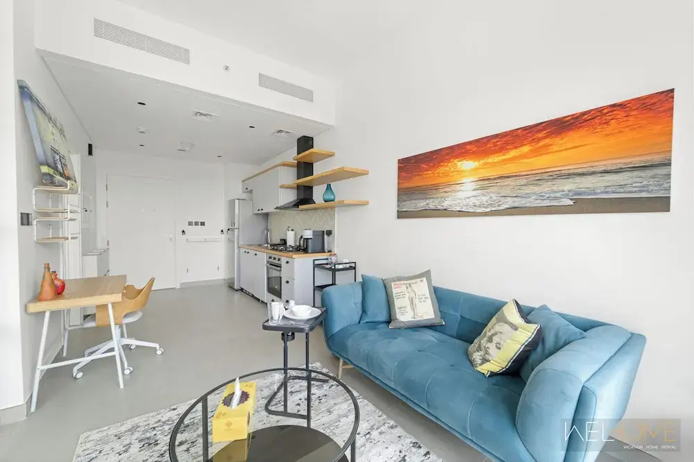 WelHome - Beautiful 1BR Apt in Dubai Hills with City View