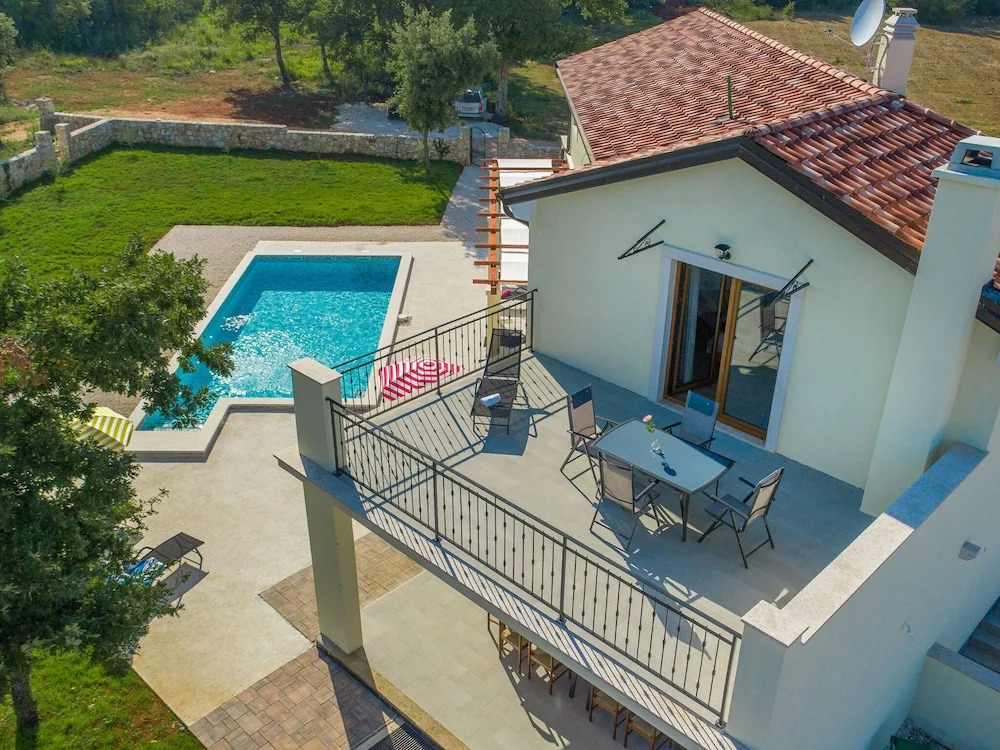 Newly Built Villa in a Secluded Location With a Pool for 8-10 People