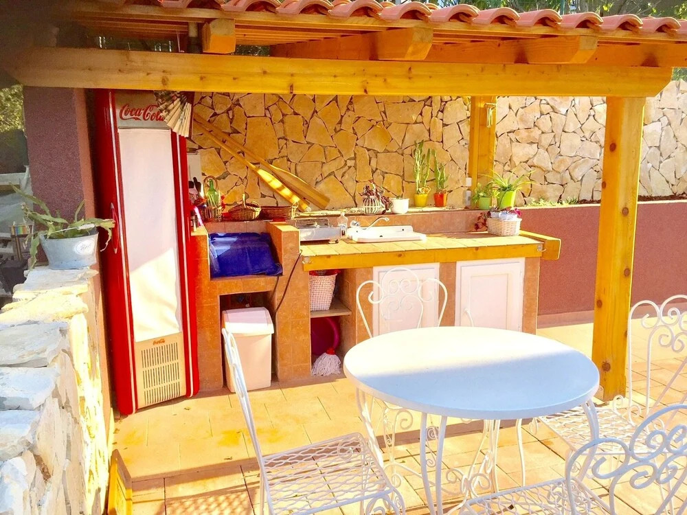 Villa With 4 Bedrooms in Klimno, With Wonderful sea View, Indoor Pool,