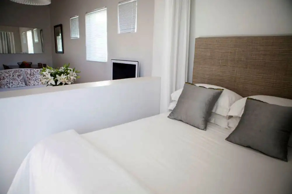 Chic White Studio Apartment