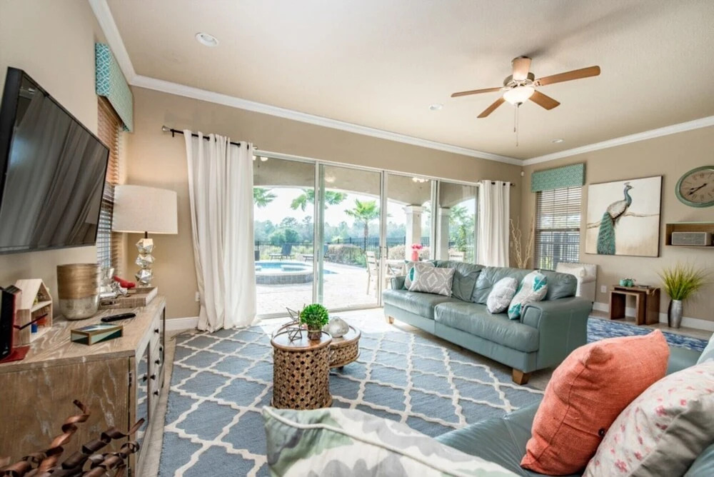 Luxury Villa With Majestic Golf Course Views, Reunion Resort, Villa Orlando 1795