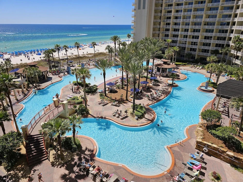 Shores Of Panama 621-sleeps 8, Free Beach Fun! Reserved Parking Space! 2 Bedroom Condo by RedAwning
