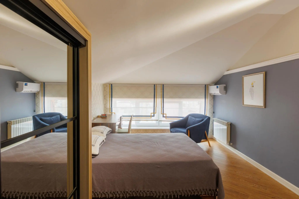 Апартаменты с 2 комнатами с балконом в Tur House