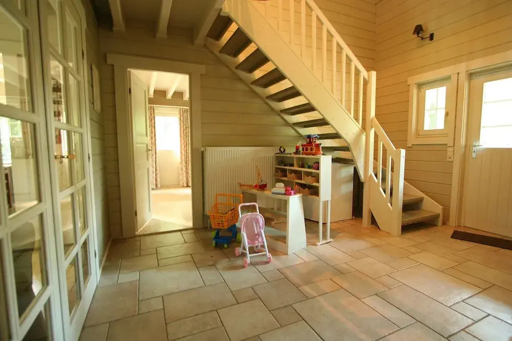Countryside Chalet in Bomal sur Ourthe With Sauna, Balcony
