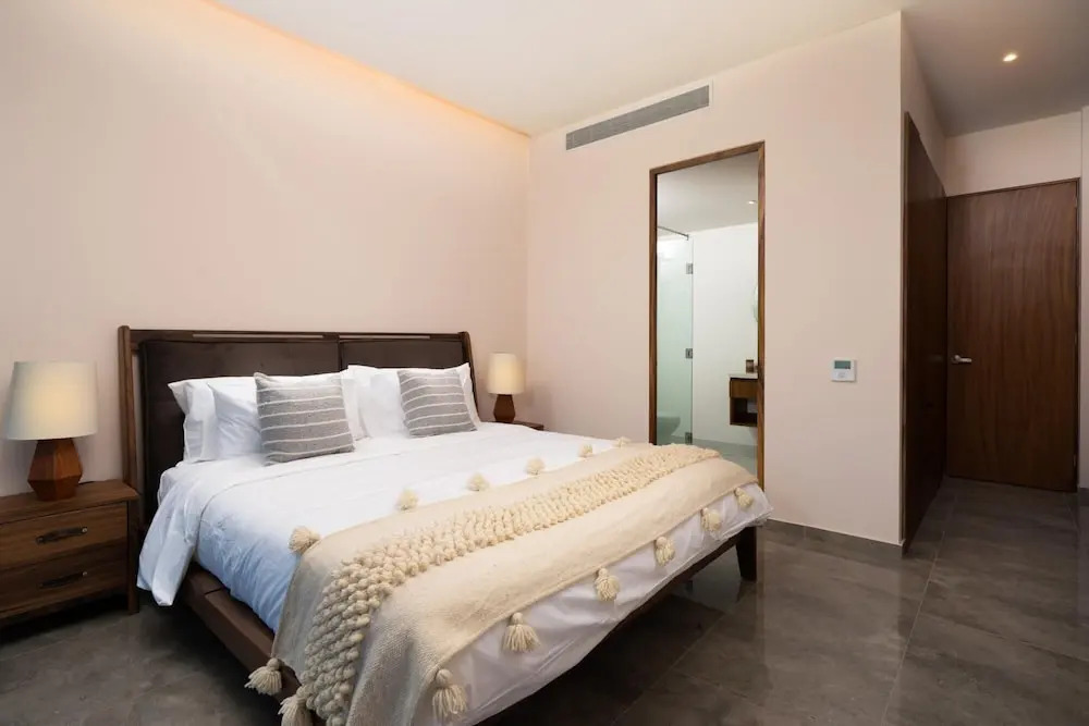Luxury 2 Bedroom Condo 10 min From Tulum Ruins The Beach Free Shuttle Yoga Corner Spa Gym