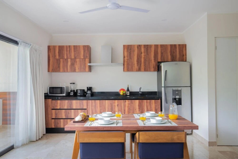Modern Comfy Apartment in Aldea Zama Amazing Amenities Close to the Beach Rooftop Pool